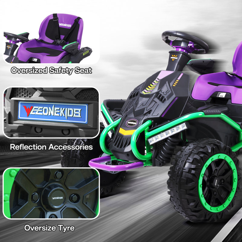WEEONEKIDS 24V Ride on Toy For Big Kids, Kids' Electric Vehicles
